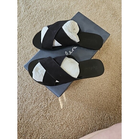 Splendid Women's Tava sandal BLACK size 6.5 NEW $69 - Picture 7 of 9